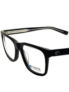 NEW COSTA DEL MAR Tybee 06A2003V 20030255 Black Eyeglasses 55mm 20 140